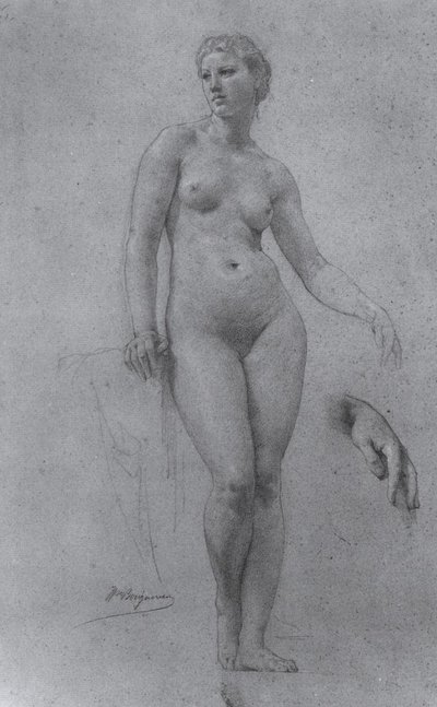 Studio di nudo per Venere da William Adolphe Bouguereau